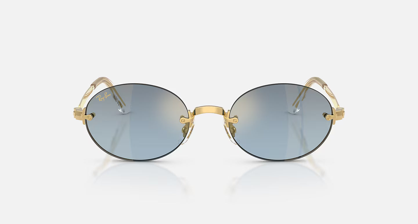 Ray-Ban by A$AP Rocky - Polished Arista Gold/Blue Gradient Dark Grey