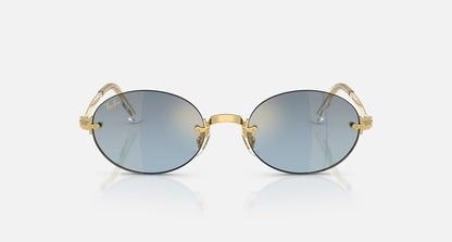 Ray-Ban by A$AP Rocky - Polished Arista Gold/Blue Gradient Dark Grey