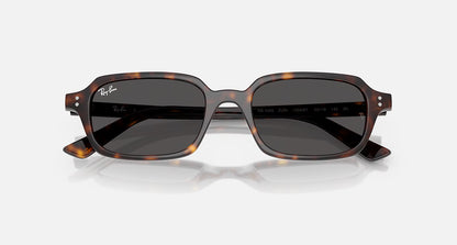 Ray-Ban Zuri Bio-Based Sunglasses - Polished Havana/Dark Grey