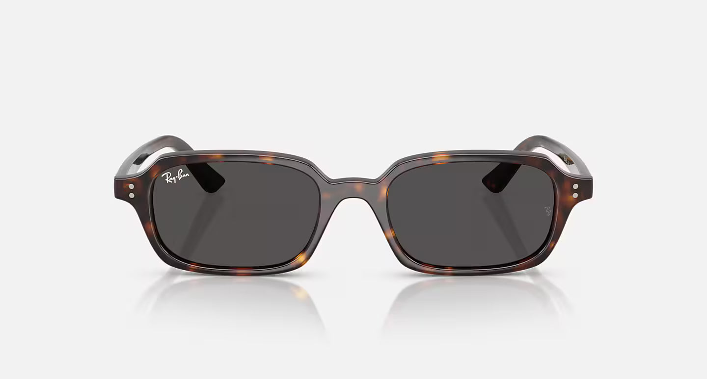 Ray-Ban Zuri Bio-Based Sunglasses - Polished Havana/Dark Grey