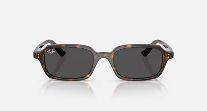 Ray-Ban Zuri Bio-Based Sunglasses - Polished Havana/Dark Grey