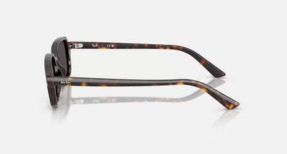 Ray-Ban Zuri Bio-Based Sunglasses - Polished Havana/Dark Grey
