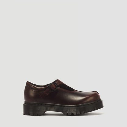 Dr. Martens Rejena Mary Jane Leather Shoes - Spiced Brown