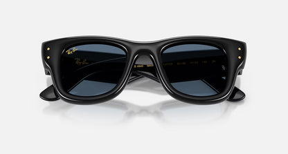 Ray-Ban Wayfarer Puffer - Polished Black/Dark Blue