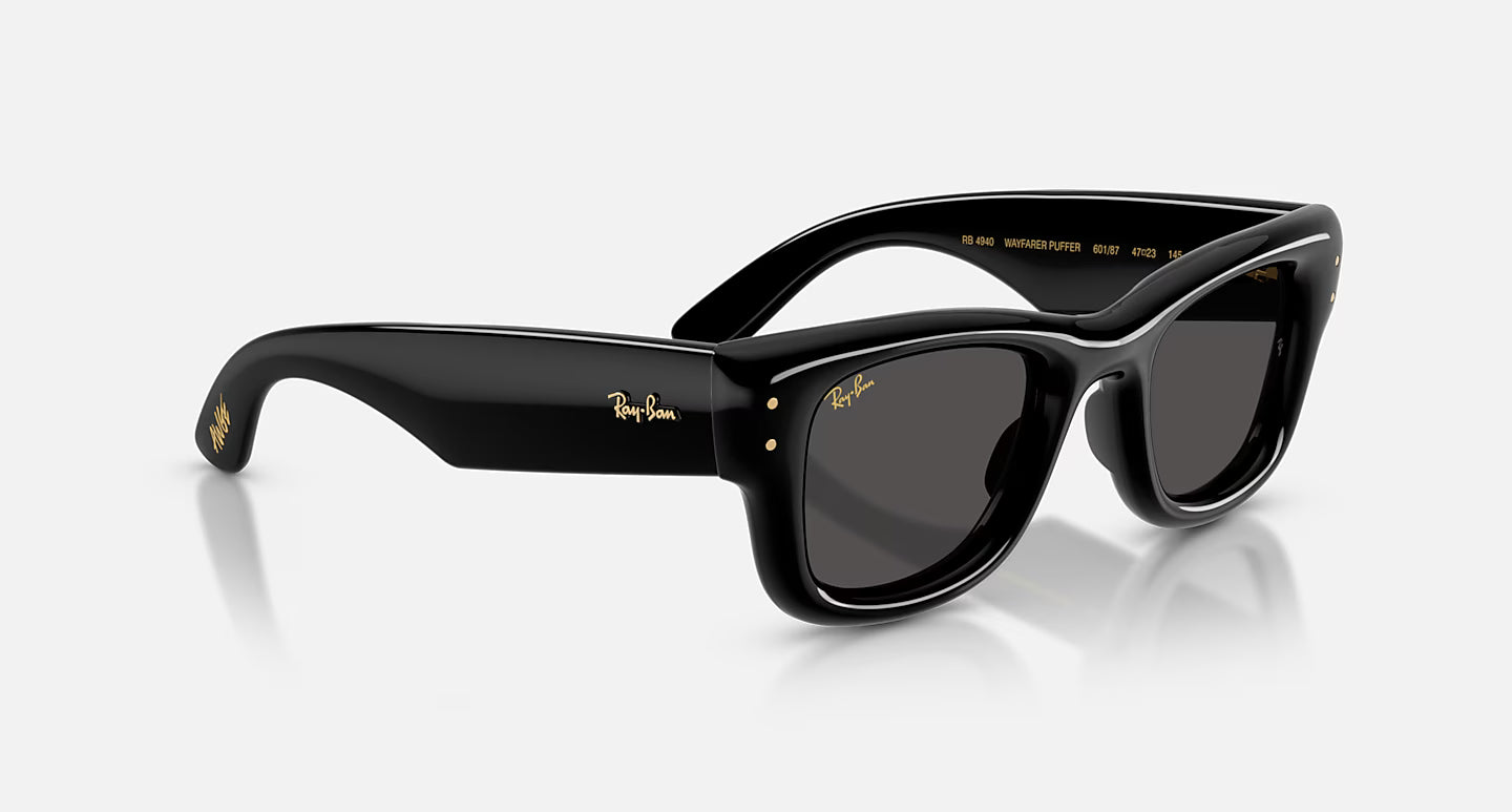Ray-Ban Wayfarer Puffer - Polished Black/Ultra Black