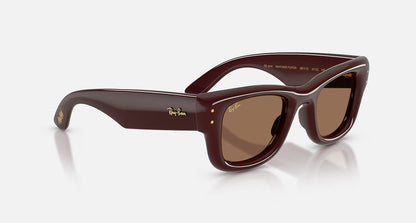 Ray-Ban Wayfarer Puffer - Polished Dark Brown/Dark Brown