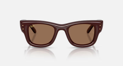 Ray-Ban Wayfarer Puffer - Polished Dark Brown/Dark Brown