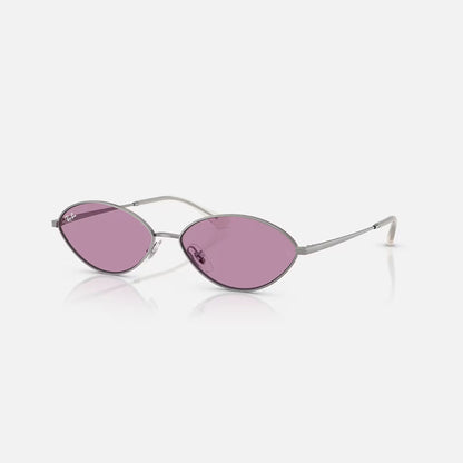 Ray-Ban Kai Bio-Based Sunglasses - Polished Gunmetal/Dark Violet