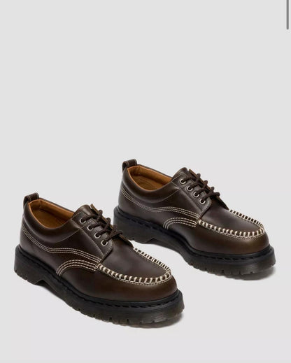 Dr. Martens Lowell Olive Orleans Moc Toe Shoe