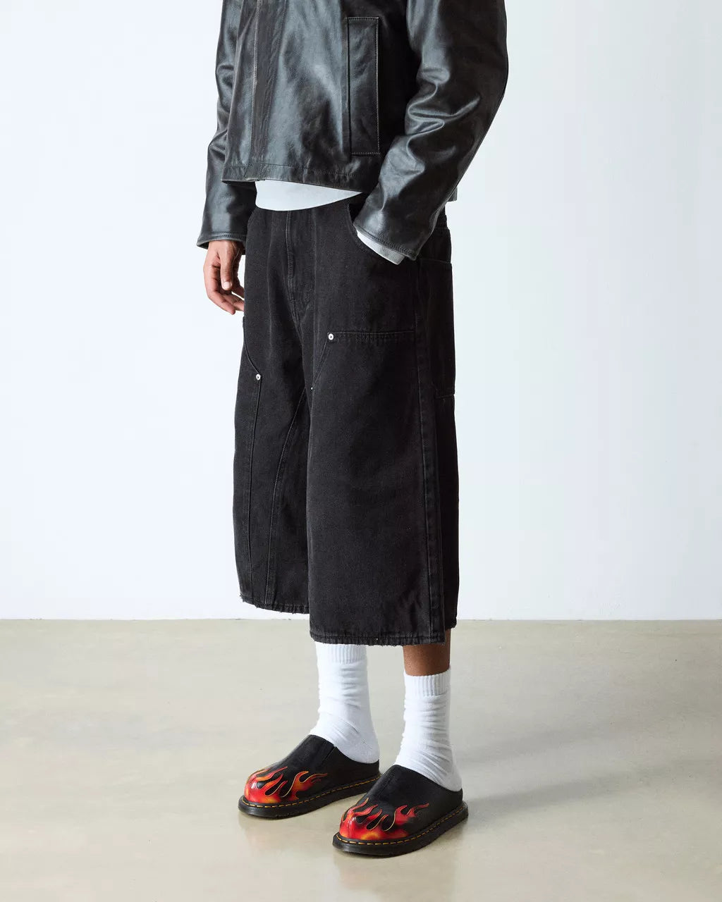 Dr. Martens Black + Multi Overdrive + Arcadia San Mule
