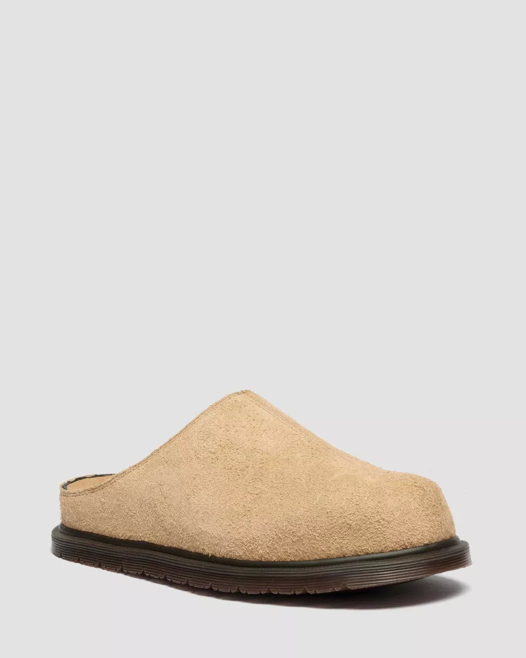 San Hairy Suede Mules - Savannah Tan