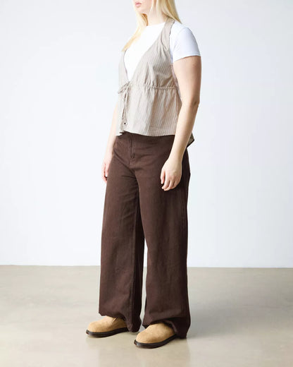 San Hairy Suede Mules - Savannah Tan