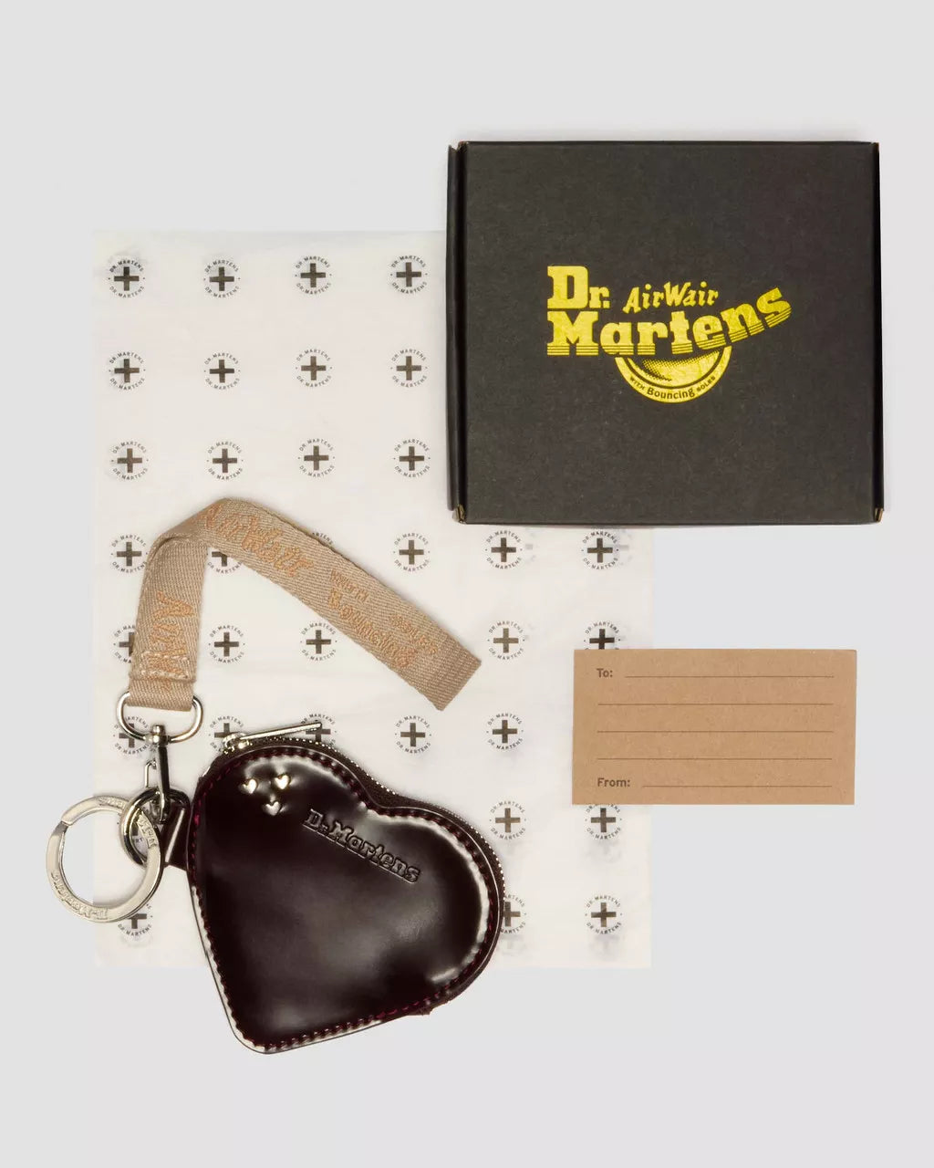 Dr. Martens Cherry Red Heart Purse