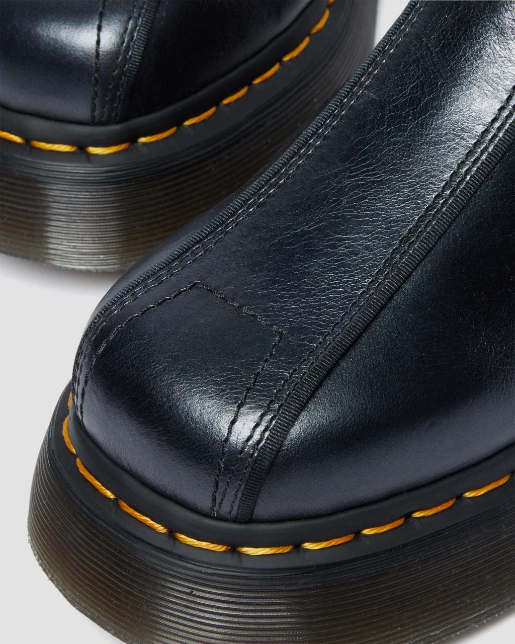 Dr. Martens Buzz Hi Eclipse Leather Boots - Black
