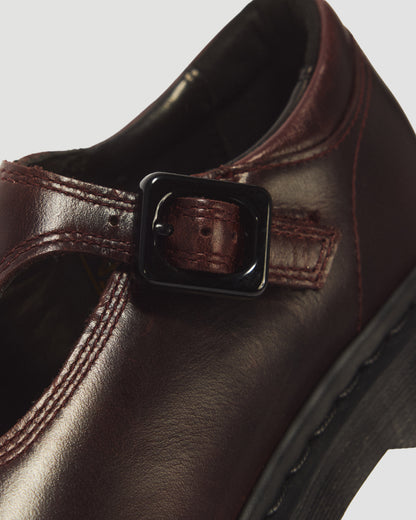 Dr. Martens Rejena Mary Jane Leather Shoes - Spiced Brown