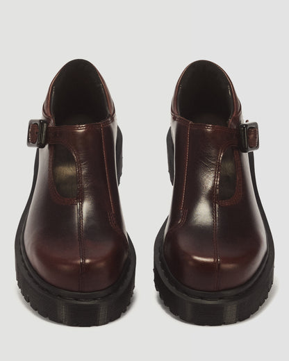 Dr. Martens Rejena Mary Jane Leather Shoes - Spiced Brown