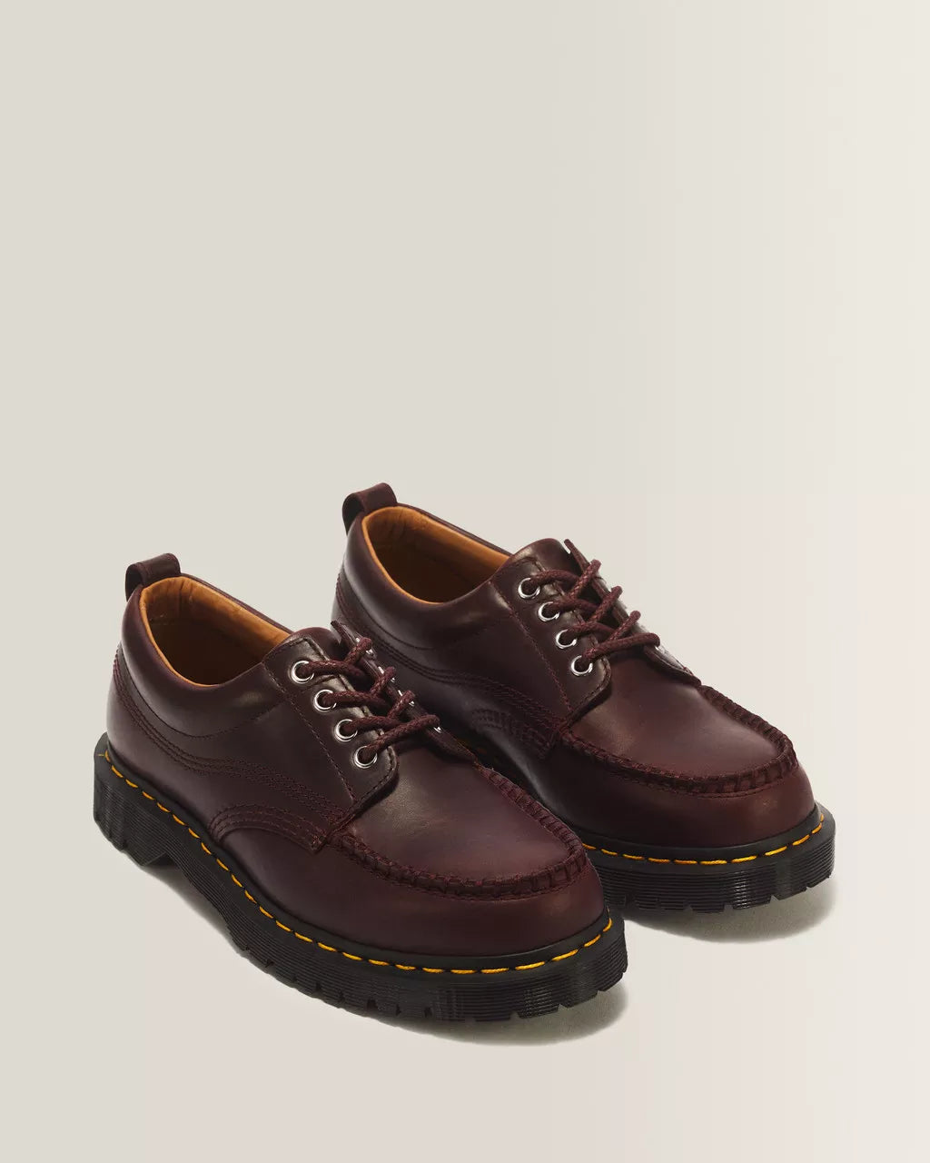 Dr. Martens Lowell 4 Eye Shoe Brown Mayhem