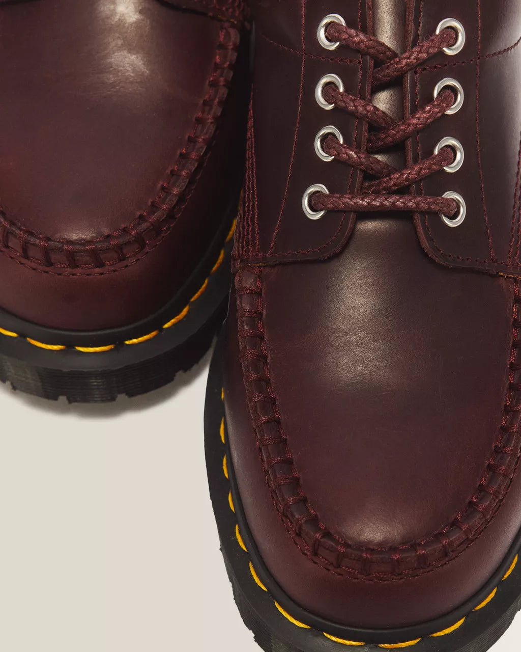 Dr. Martens Lowell 4 Eye Shoe Brown Mayhem
