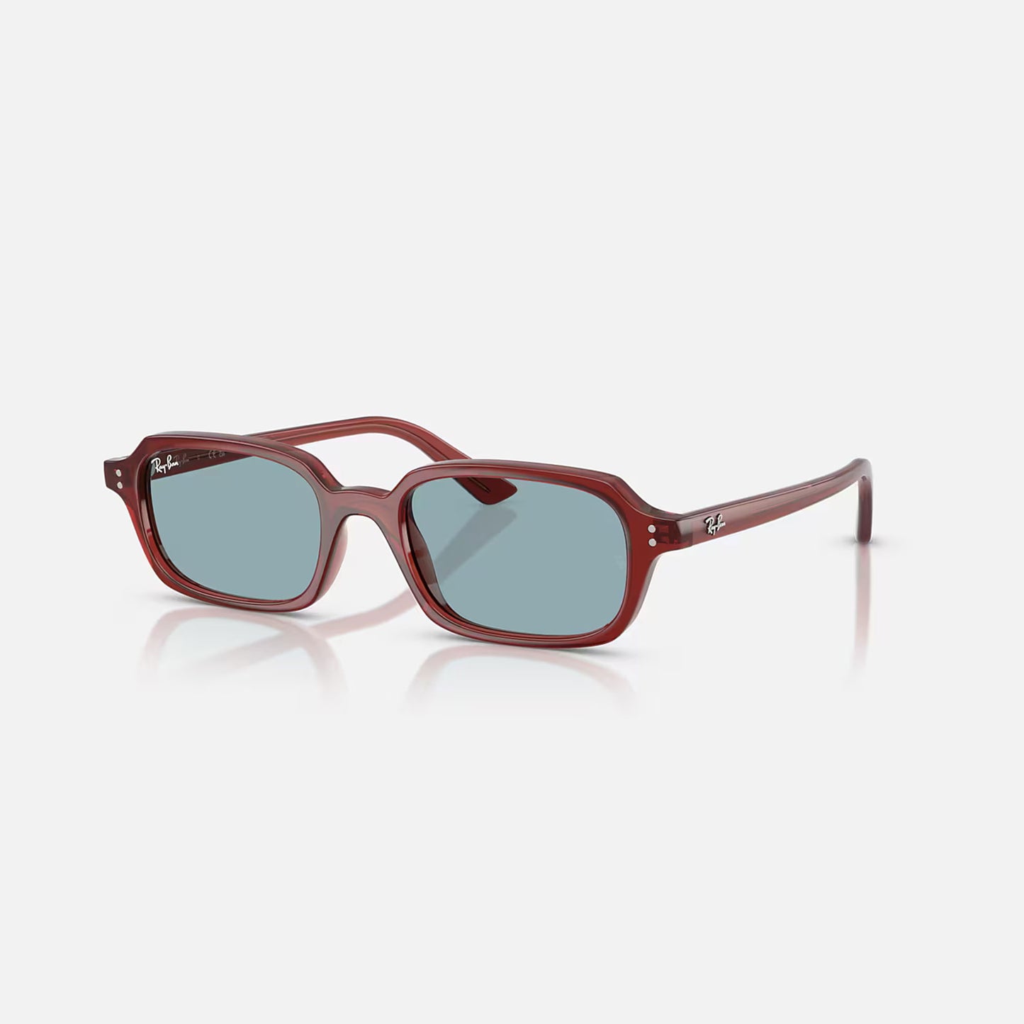 Ray-Ban Zuri Bio-Based Sunglasses - Polished Rusty Brown/Blue
