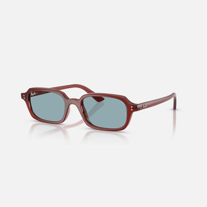 Ray-Ban Zuri Bio-Based Sunglasses - Polished Rusty Brown/Blue