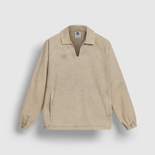 Umbro Washed Drill Top - Dust/Grey Green