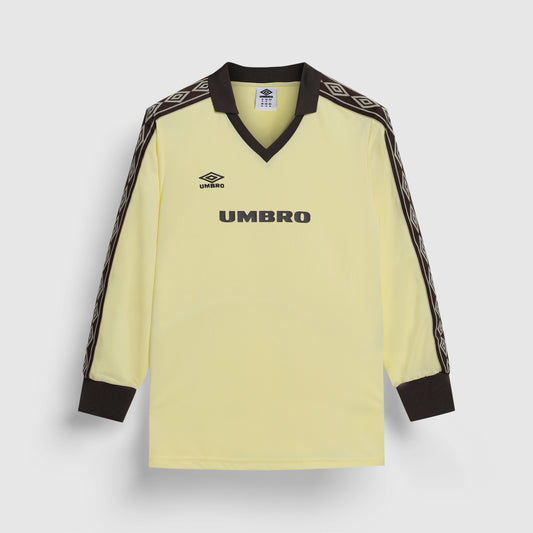 Umbro Taped LS Jersey - Lemonade/Demitasse