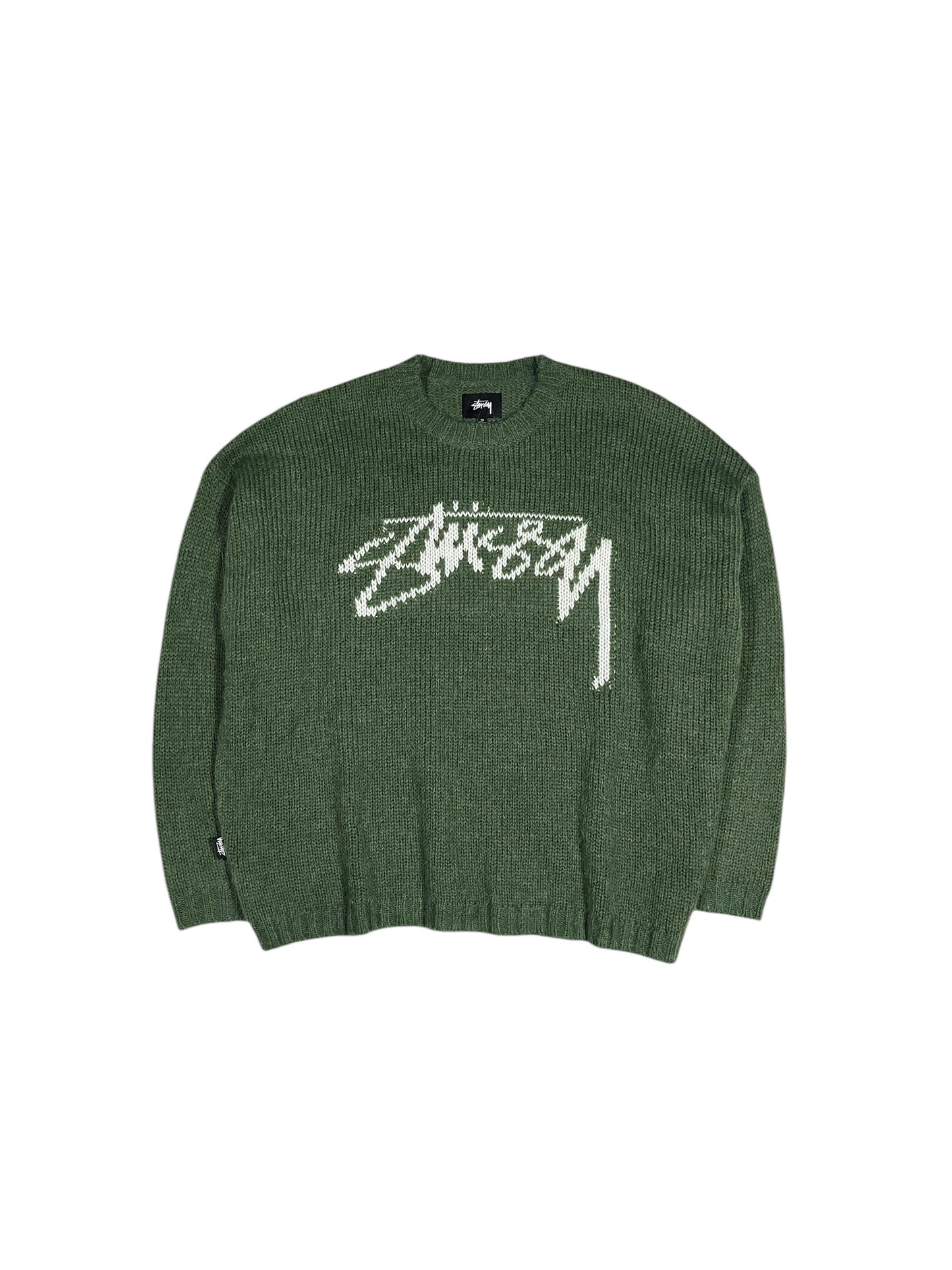 Stüssy Oversized Knitted Sweatshirt