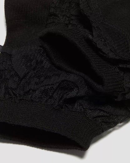 Frill Organic Cotton Socks Black