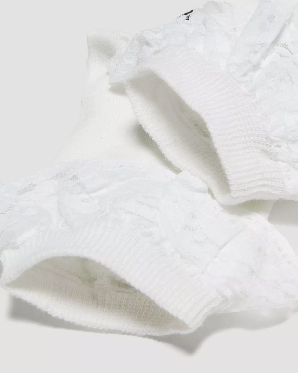 Frill Organic Cotton Socks White