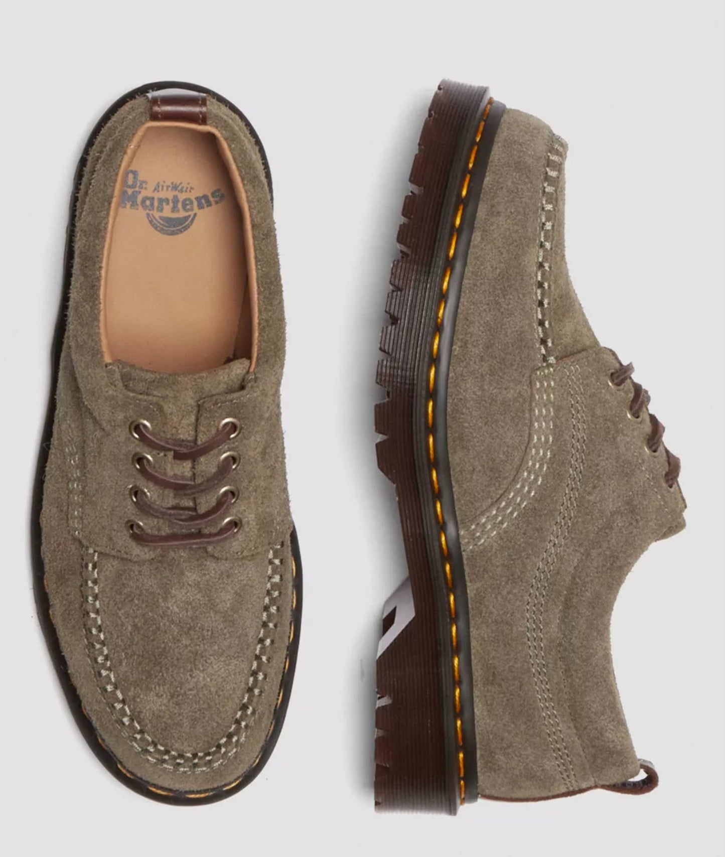 Dr. Martens Lowell Suede Moc Toe Shoe