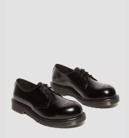 Dr. Martens 1461 Analine Leather Steel Toe Brogue Shoe