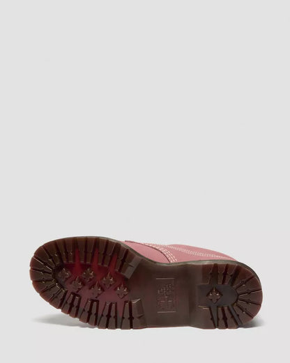 Dr. Martens Lowell Nubuck Moc Toe Shoe in Dusty Rose