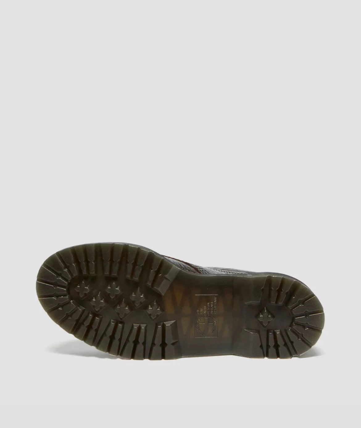 Dr. Martens Analine Leather Crocodile Embossed Moc Toe Shoe