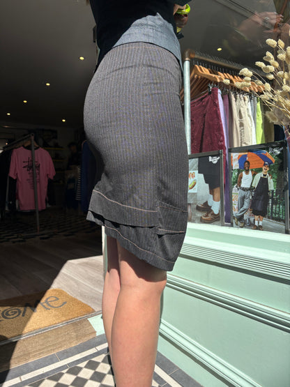 Y2K Cop- Copine Mini Skirt
