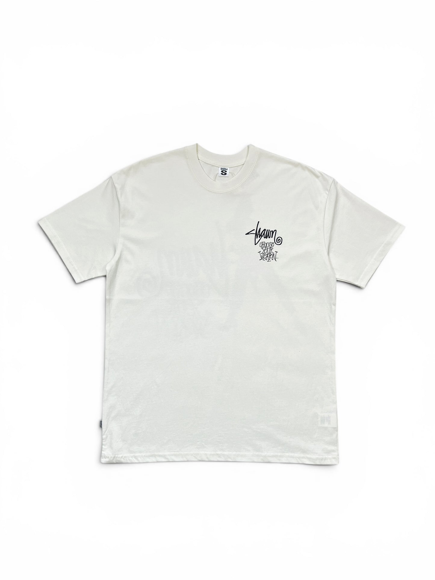 S Double Choose Your Weapon T-Shirt White