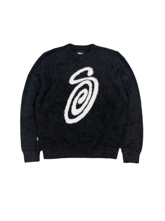 Stüssy Swirly S Sweatshirt Fluffy