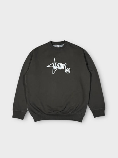 S Double Script Crewneck Sweatshirt