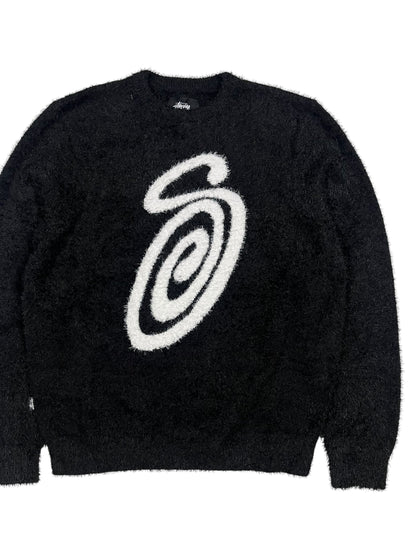 Stüssy Swirly S Sweatshirt Fluffy