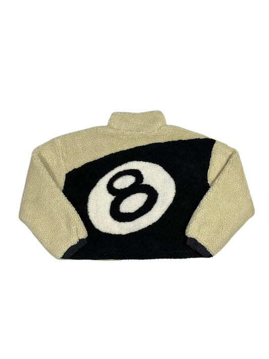 Stüssy Cropped 8 Ball Fleece Reversible