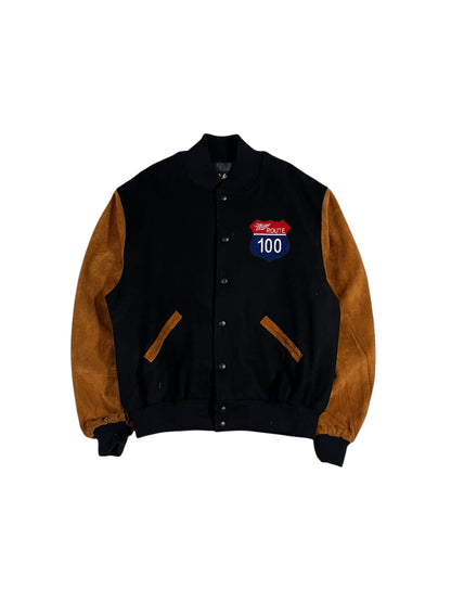 Vintage Miller Beer Wool Varsity Jacket (XL)