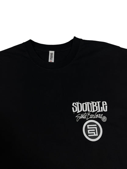 S Double "Combo Platter" T-shirt Black