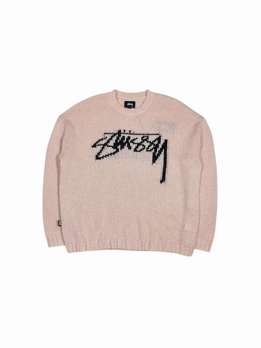 Stüssy Oversized Knitted Sweatshirt