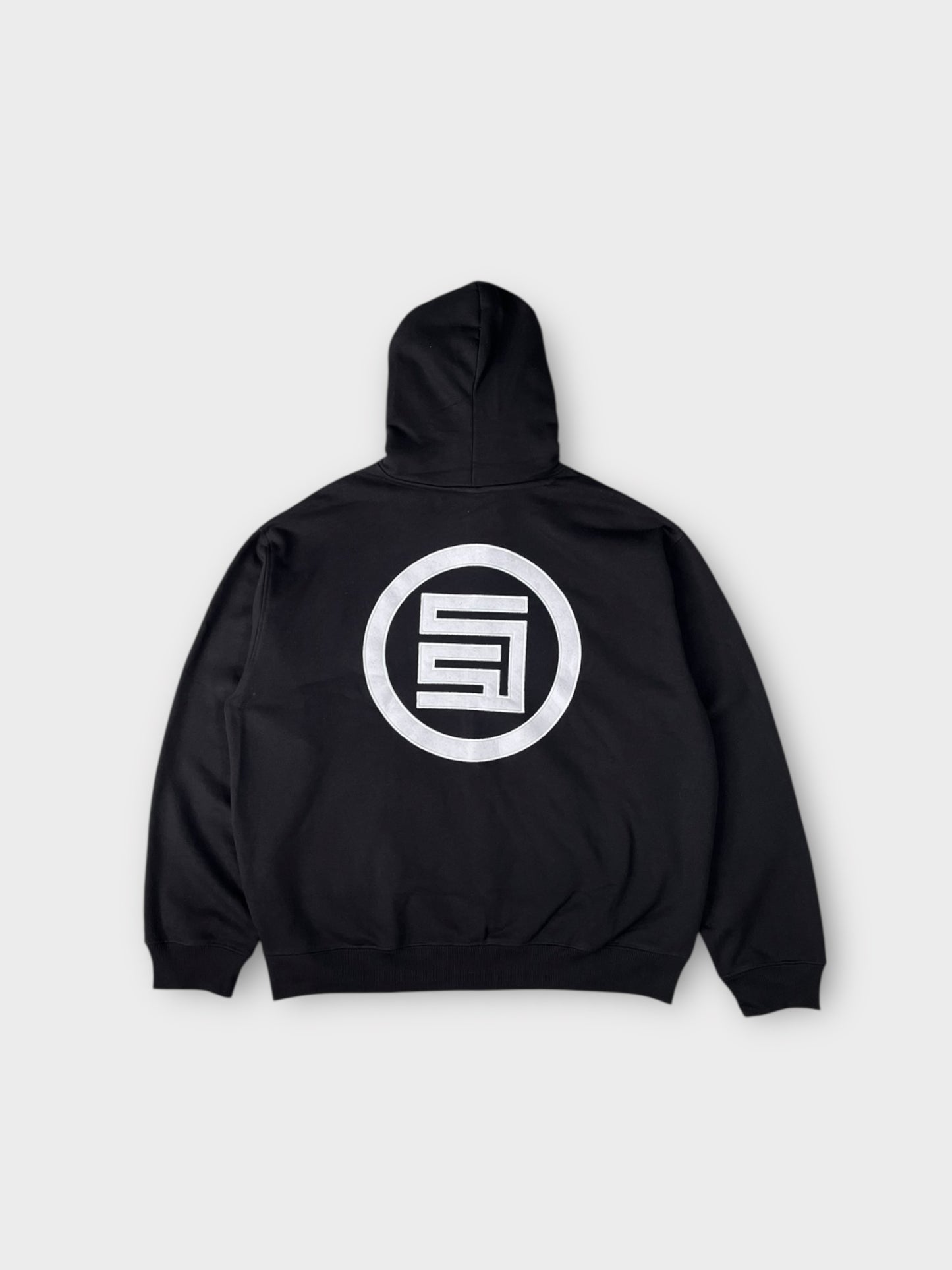 S Double Zip Through Hoodie