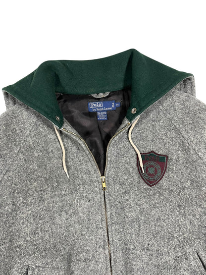 Ralph Lauren Wool Hooded Bomber Jacket (Medium)