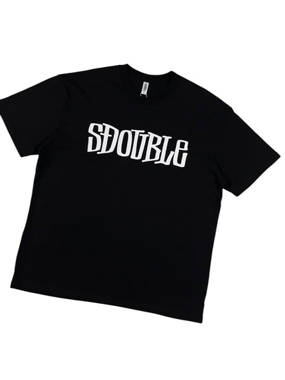 S Double "Design By" T-shirt Black