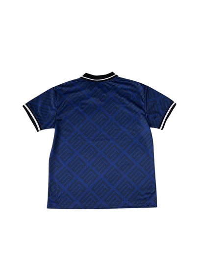 S Double Football Jersey Blue