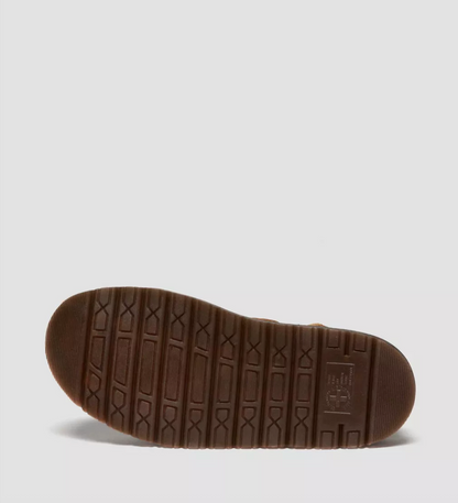 Dr. Martens Archive Fisherman Suede Sandals Natural Tan