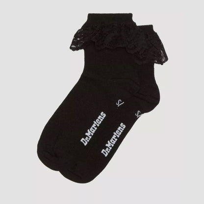 Frill Organic Cotton Socks Black