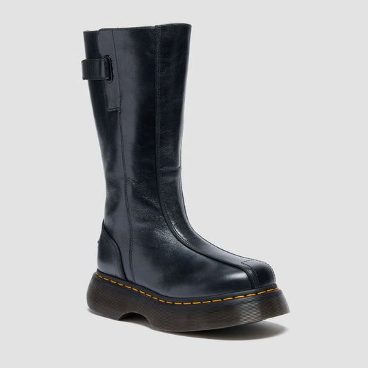 Dr. Martens Buzz Hi Eclipse Leather Boots - Black