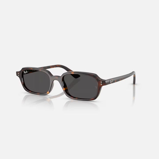 Ray-Ban Zuri Bio-Based Sunglasses - Polished Havana/Dark Grey